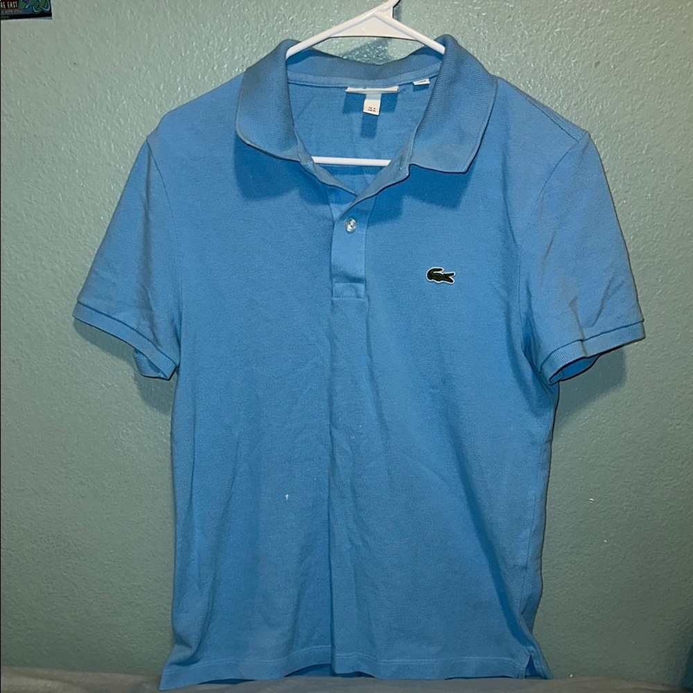 Lacoste Men's Blue Polo Shirt